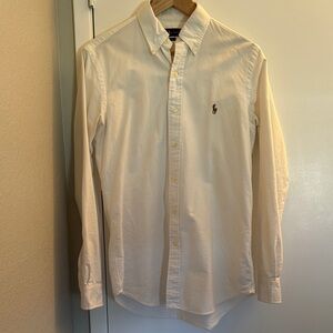 Polo by Ralph Lauren White Casual Button Down Shirt